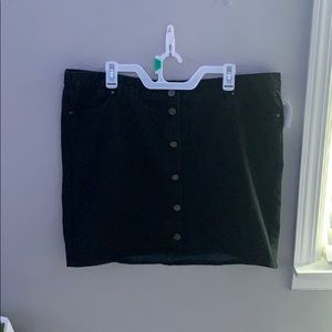 Charlotte Russe jean skirt